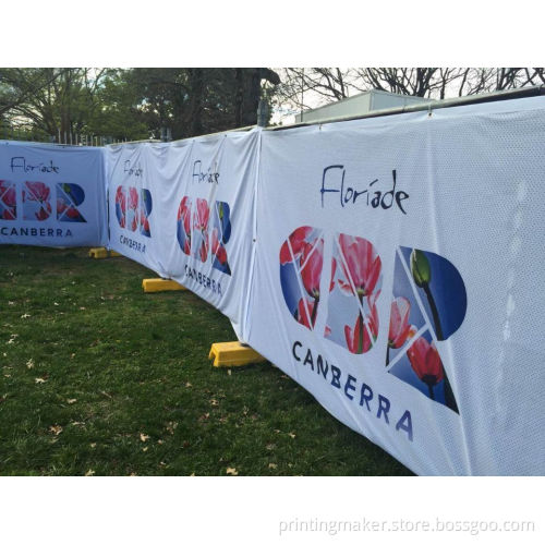 advertising fence wraps banner